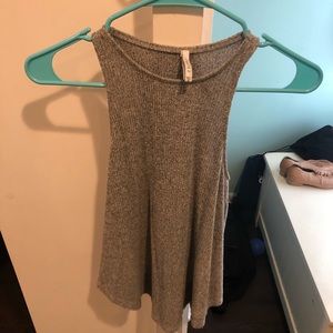 Z SUPPLY GREY SWEATER TANK